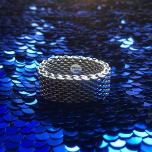Tiffany mesh ring - Sterling Silver 925